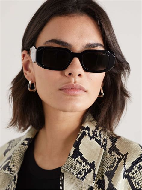 prada women's square sunglasses|original prada sunglasses price.